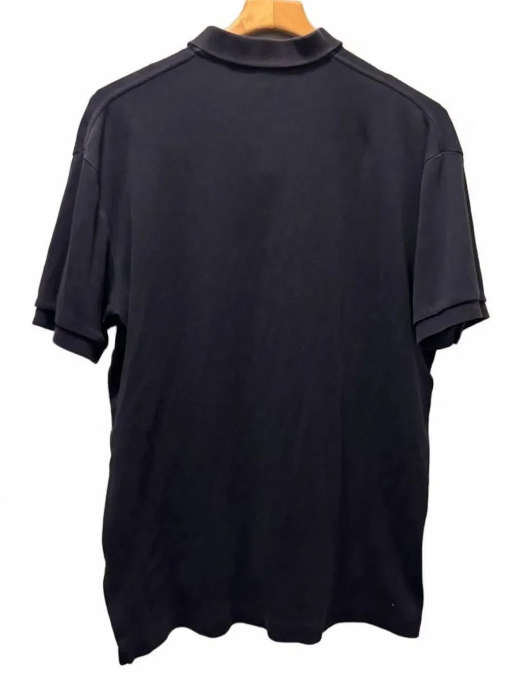 Polo Ralph Lauren Men's Polo Shirts Navy Blue Short Sleeve Cotton Size Medium